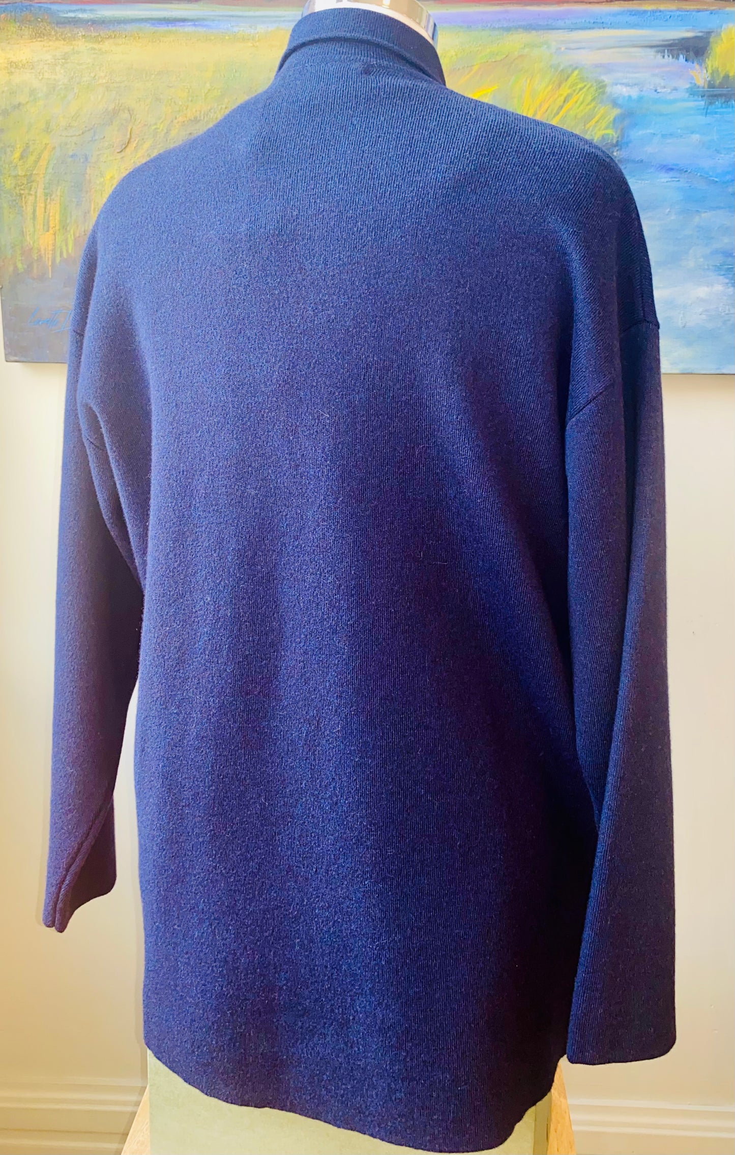 Alashan- Top- Noel Notch Collar Blazer- Cttn/Cash- LC117-