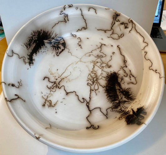 Silkwood- Platter- White-