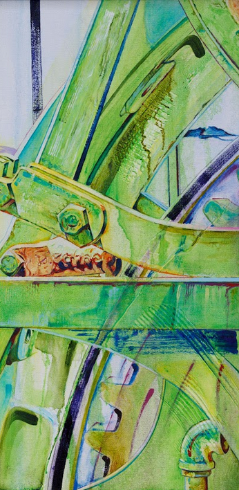 'Switching Gears' 13.75x25.75"