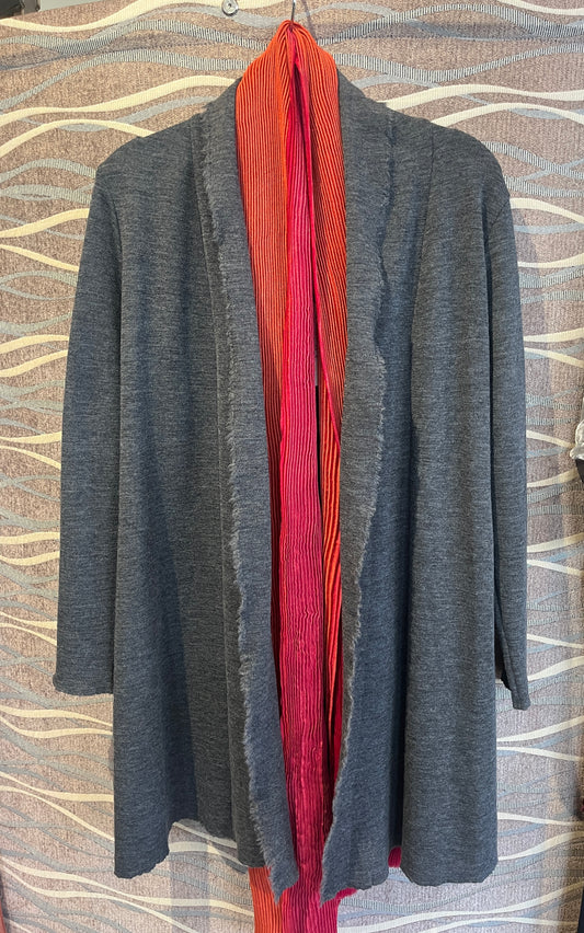 Merino Open Front Duster Cardi
