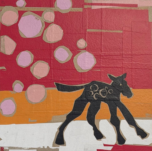 'Spotted Colt' 21x21"