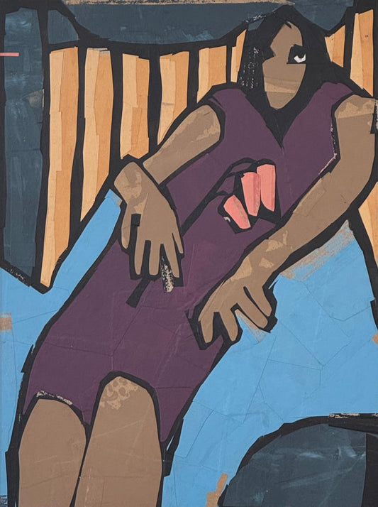 ScotH- Framed Art- "Angle of Repose" 16x21