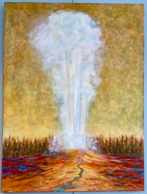 KarenG- Art-  'Old Faithful' 30x40