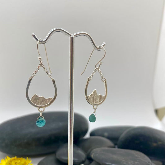 S.Howell- Teton Horseshoe Sterling Silver Earring