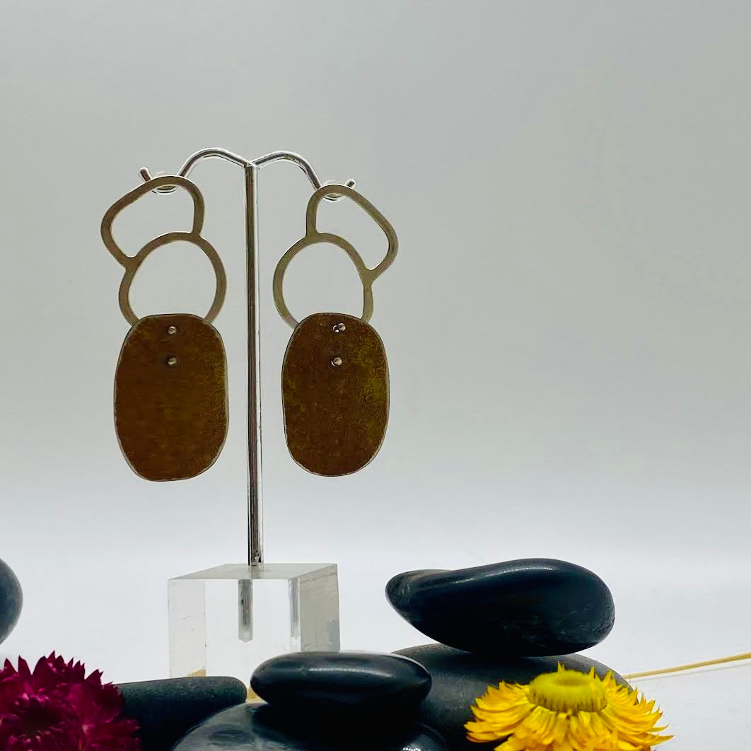 GraceH- Earring- SS & tin post- GHE1002