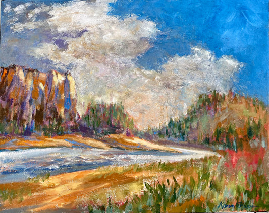 KarenG- Art-  'Madison River View' 16x20