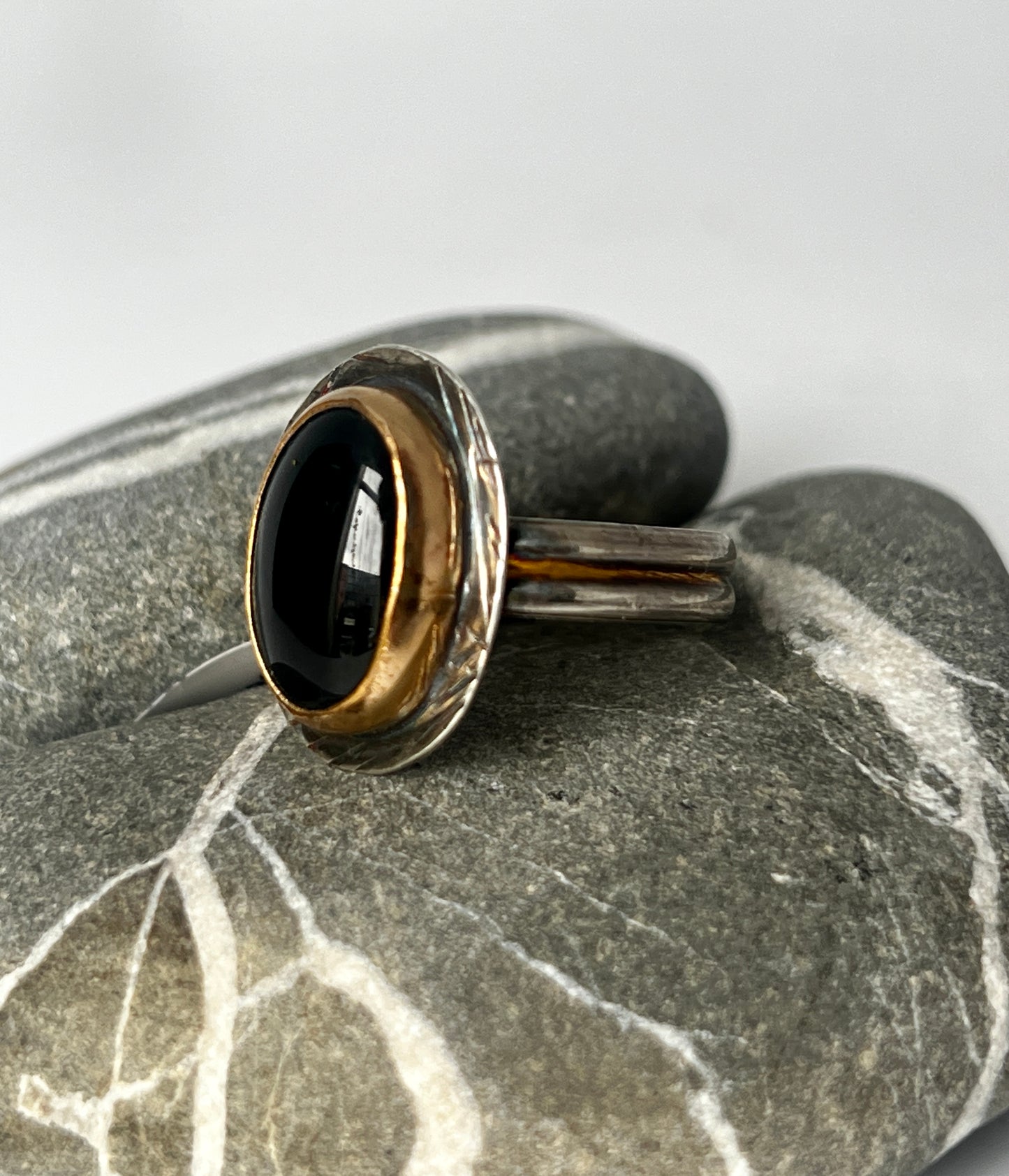SueF- Black Onyx Rings