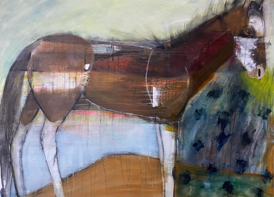 KariM- Art- "Pure Peach Fuzz" 30x40