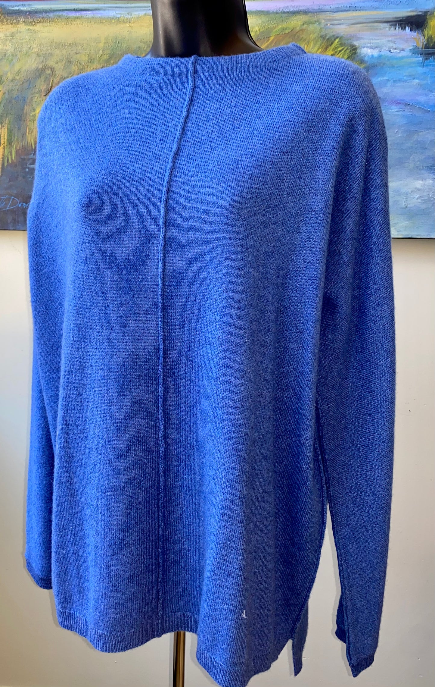 Kinross- Sweater- Seamed Funnel