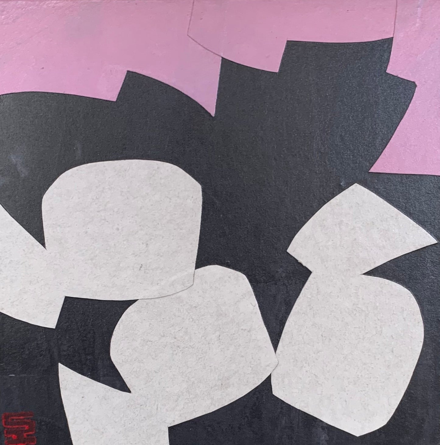 ScotH-Framed Art Sm/Med "Study #4" 6x6