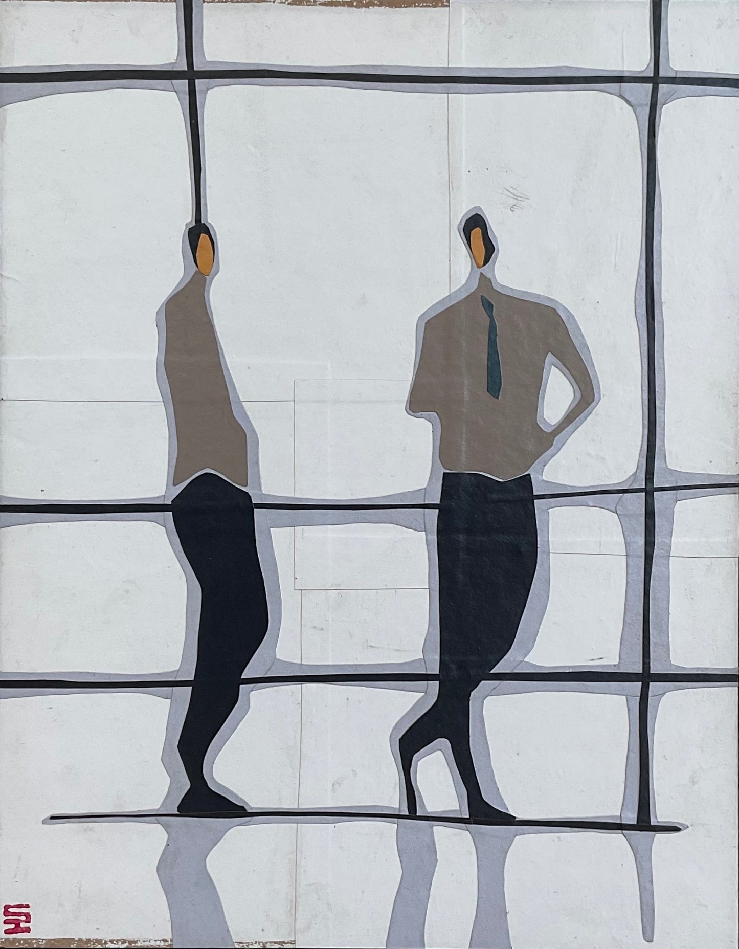 ScotH- Framed Art- "Office Space" 12x15