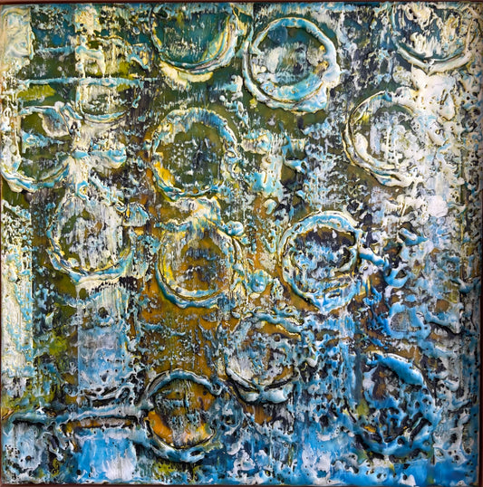 KrisL- Painting- "Hope Springs Eternal" 11.5x11.5