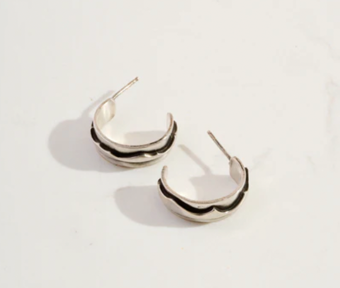 Adorn to Rise- Sterling Silver Earrings