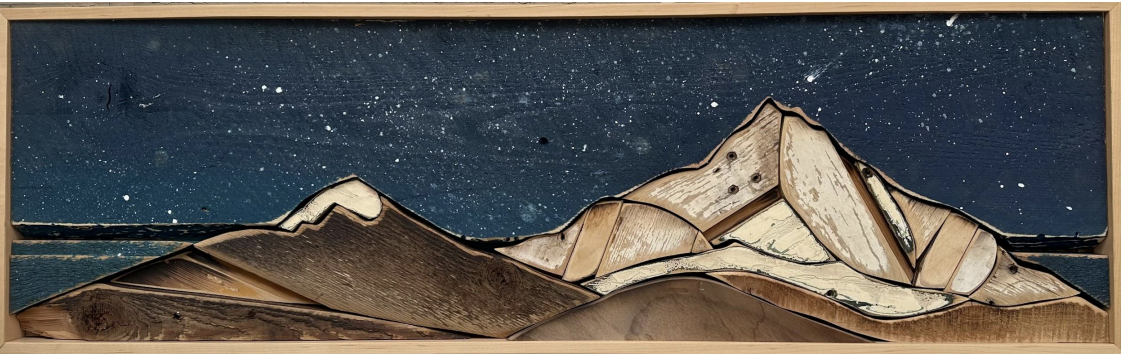 AmandaK- Wood Art- "Jefferson" 42x13