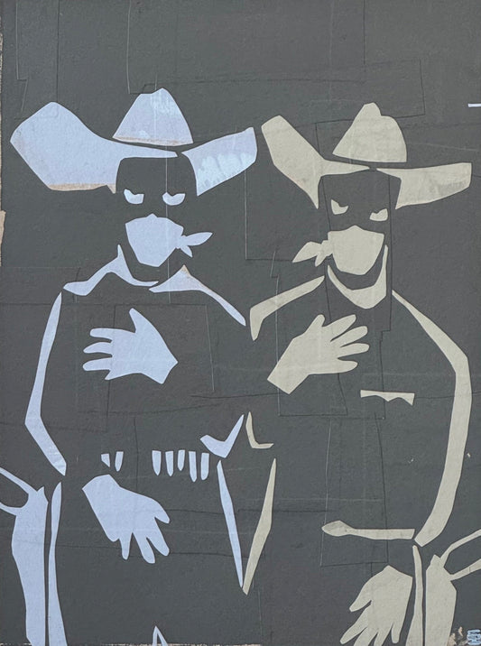 ScotH- Framed Art- "Never Ends Well" 16x21