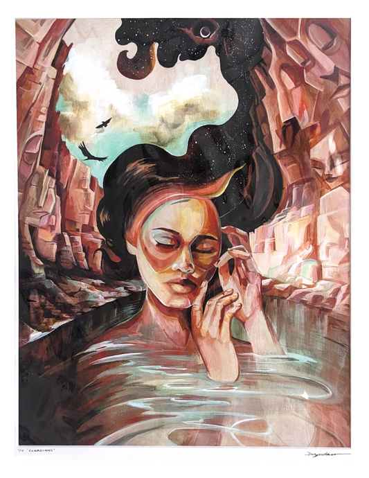 KelseyD- Art- Matted Prints 11x14 "Guardians"