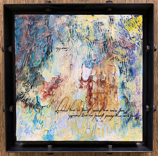 BarbS- Art  "Dust Bowl" 12x12 oil