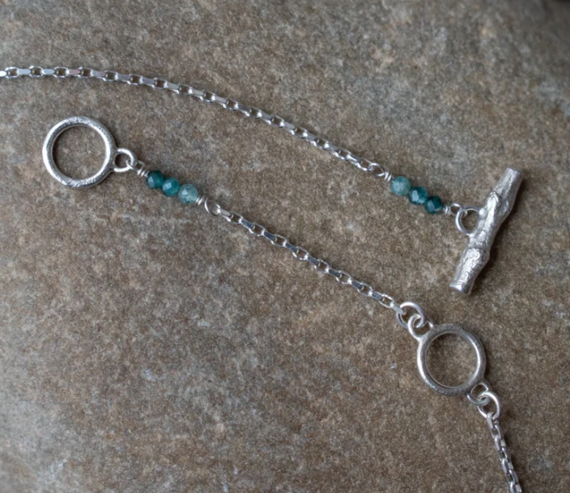 S.Howell- Necklace- Grandidierite- N100048