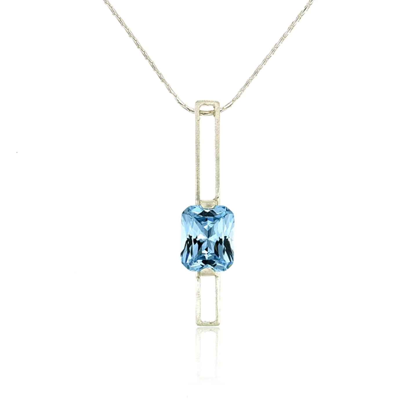Mysterium- Aqua Blue Spinel Necklace