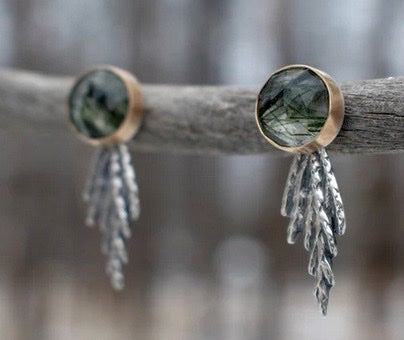 S.Howell- Cedar Ear Jackets with Green Rutile