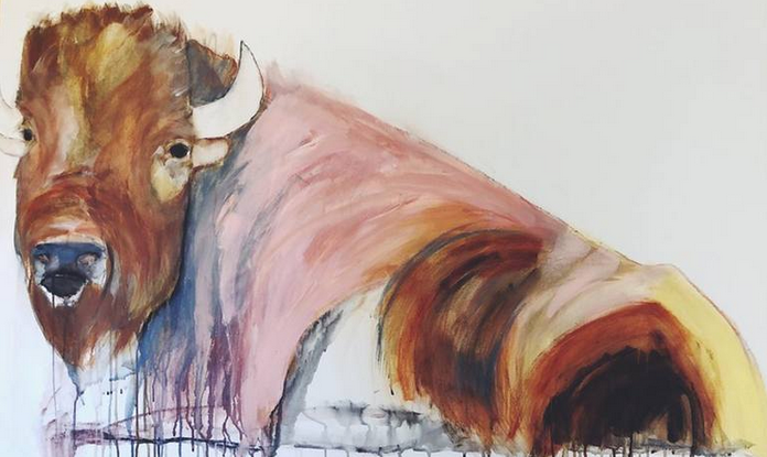 KariM-Painting-"To Lay Me Down" 30x48
