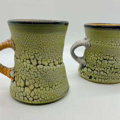 Crackle and Salt Mugs