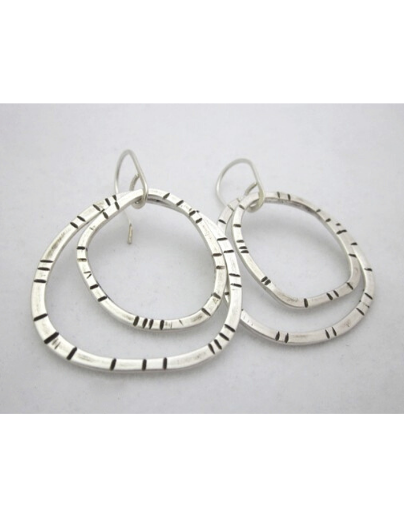 GraceH- Earrings Sterling/Stone Dangles