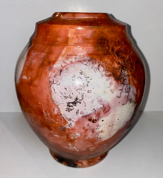 Silkwood- Vase- Orange-