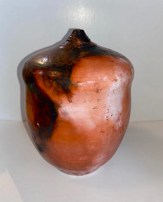 Silkwood- Vase- Orange-