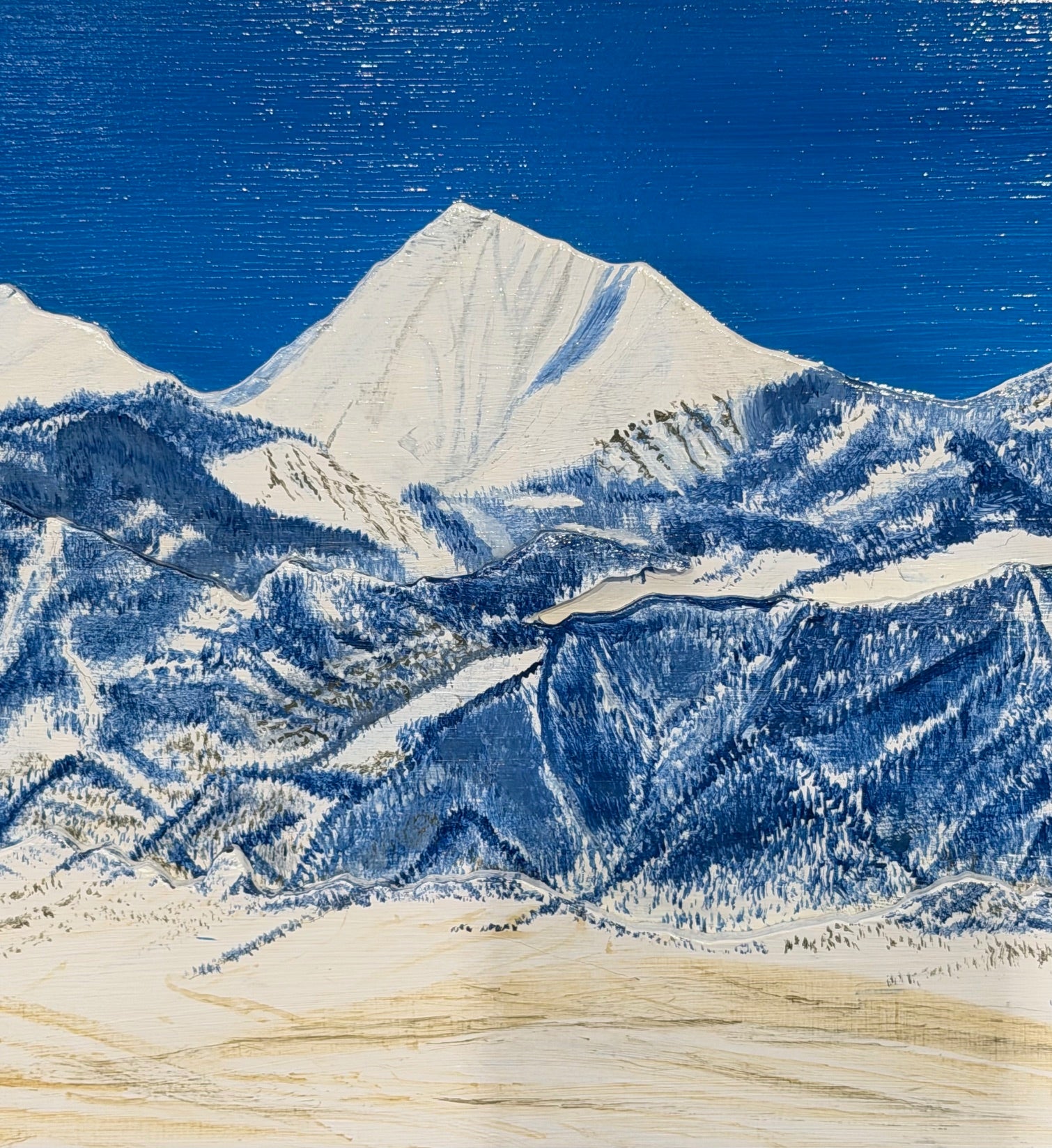 'Madison Range' Framed 10.5x42"
