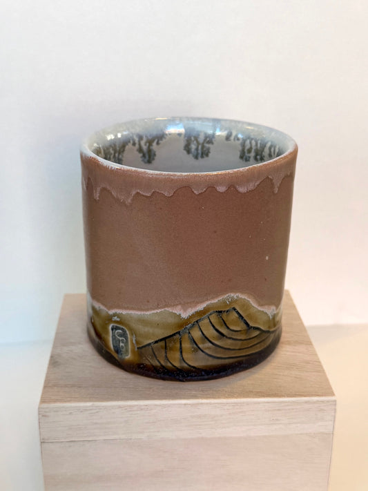 Mountain Topography Cup