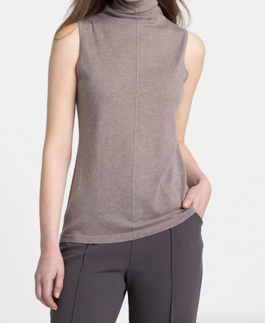 Silk & Cashmere Sleeveless Top
