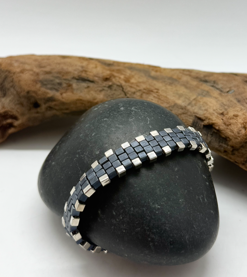 Cube Bead Bracelet