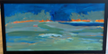 'Rivers Edge' (Framed) 12 x 24"