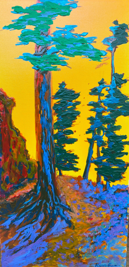 'Follow the Trail' 15 x 30"