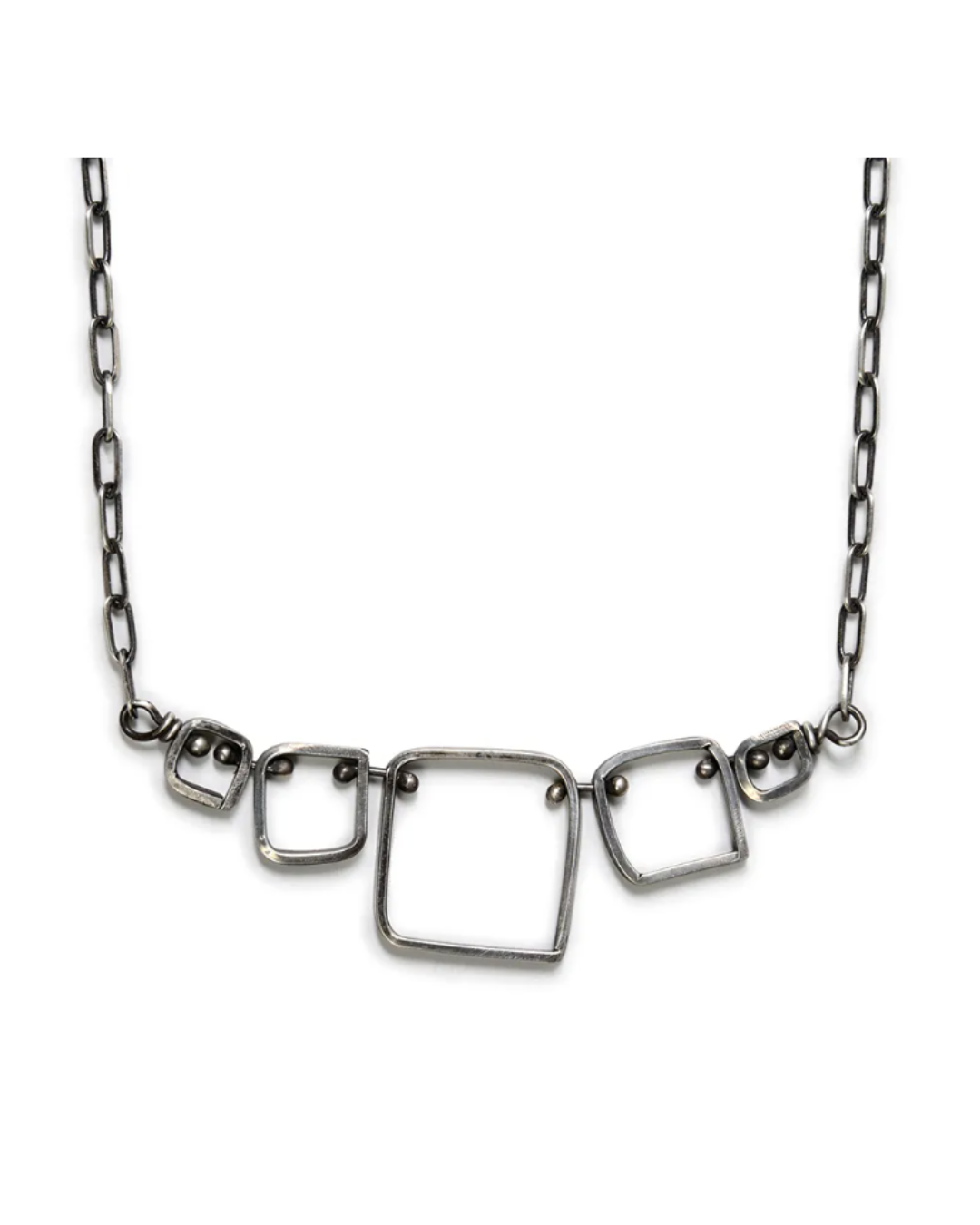 Five Squares Necklace