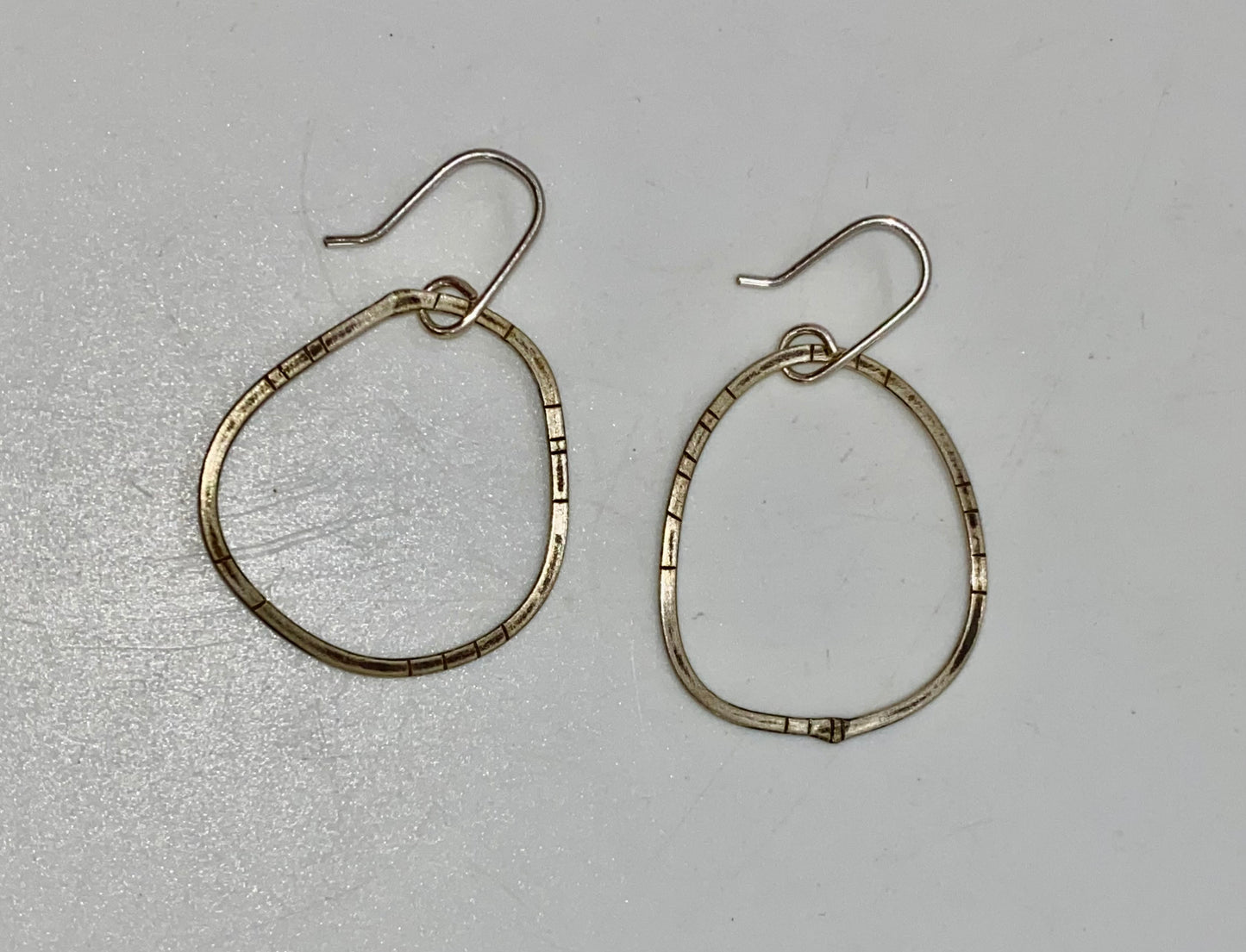 GraceH- Geo Circle Hoop Earrings