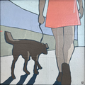 'Morning Walk' 16x16"