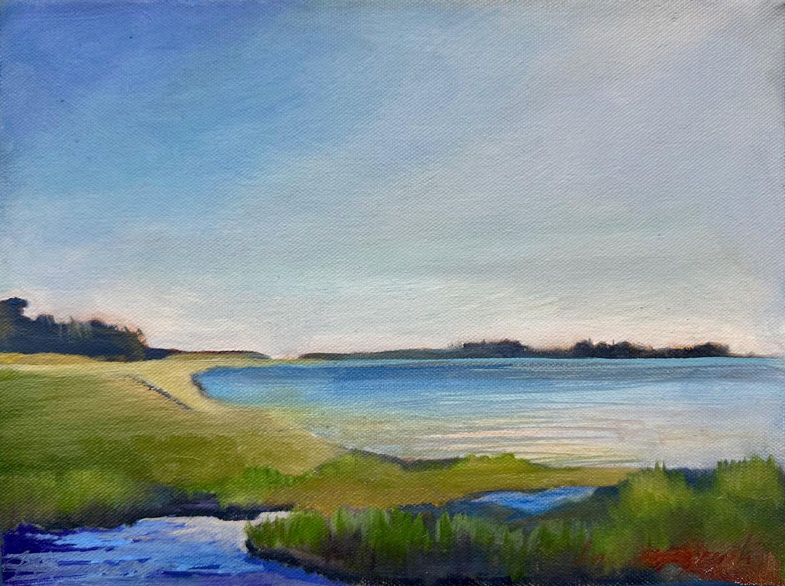 'Quiet Pond' 9x12"