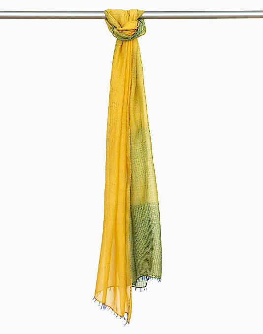 Cotton and Silk Scarf