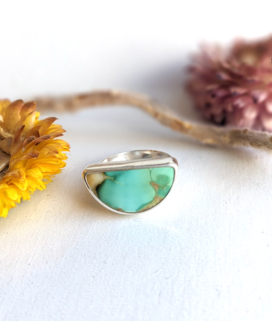 SierraE-Ring-Turquoise O.S. sz 5