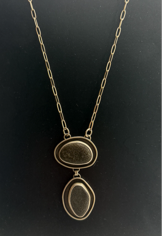 Yellowstone River Rock Necklace