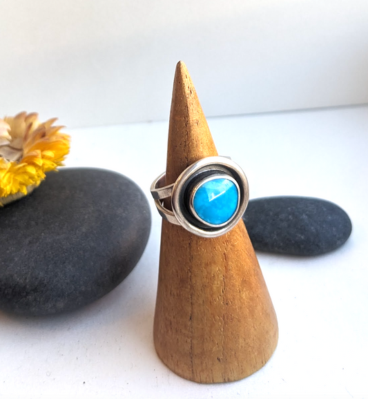 SierraE-Ring-Turquoise Mt Ring sz 6
