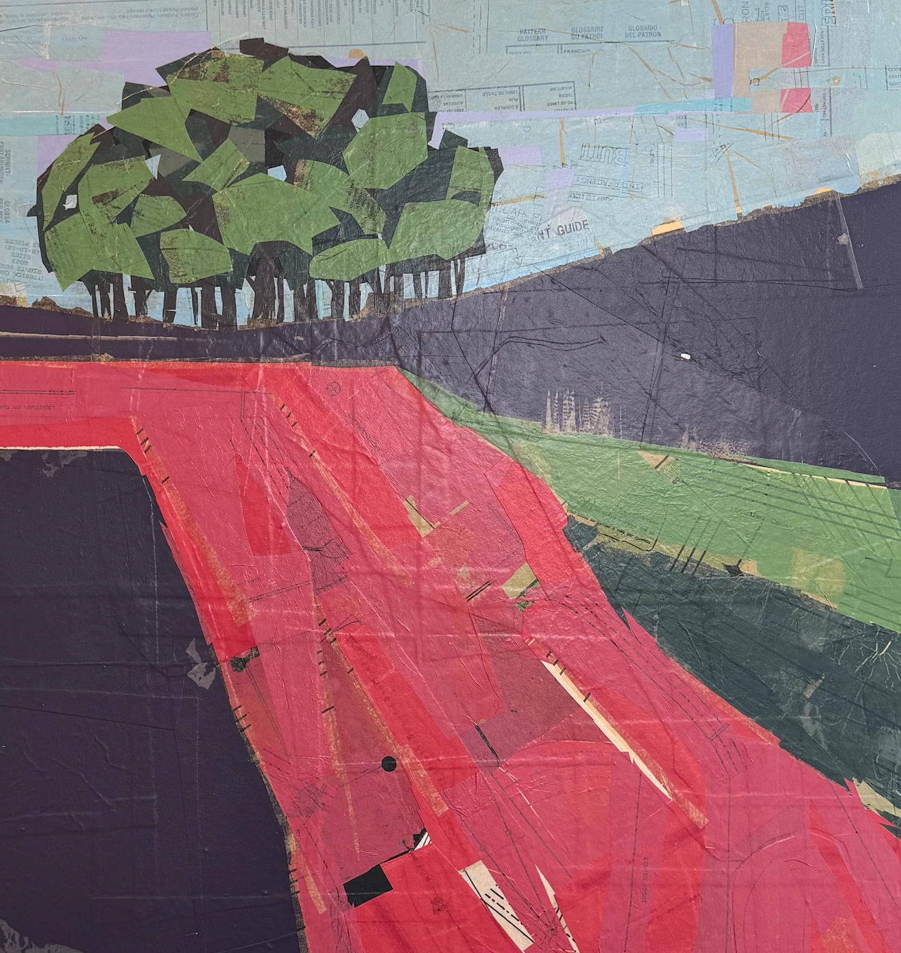 'Center Front' 28x28"