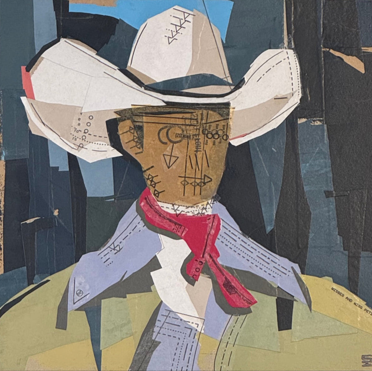 ScotH- Framed Art- "MT" 16x16