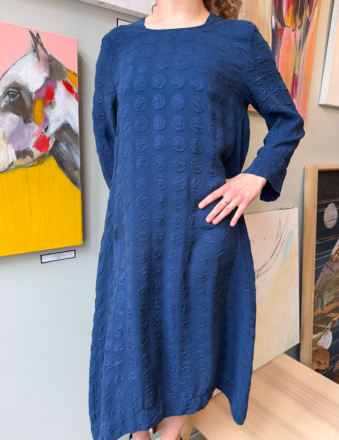 Silk Dot Dress