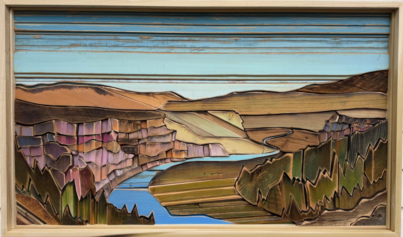 'Missouri River Breaks' 50x29"