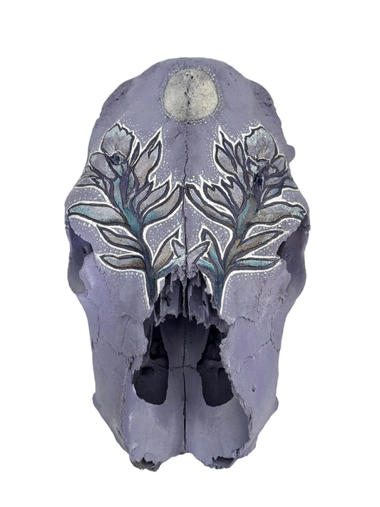 'Purple Wildflowers' 17x11"