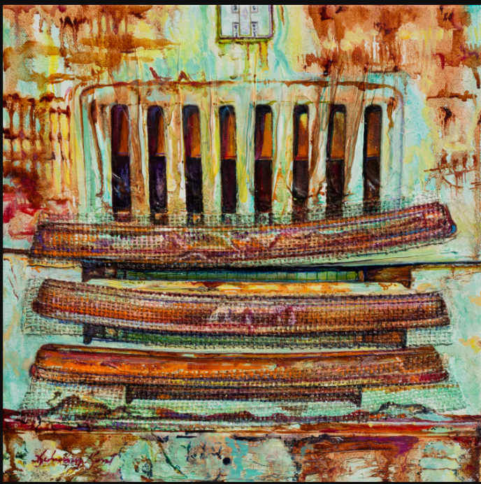 'Stockade' 12x12"