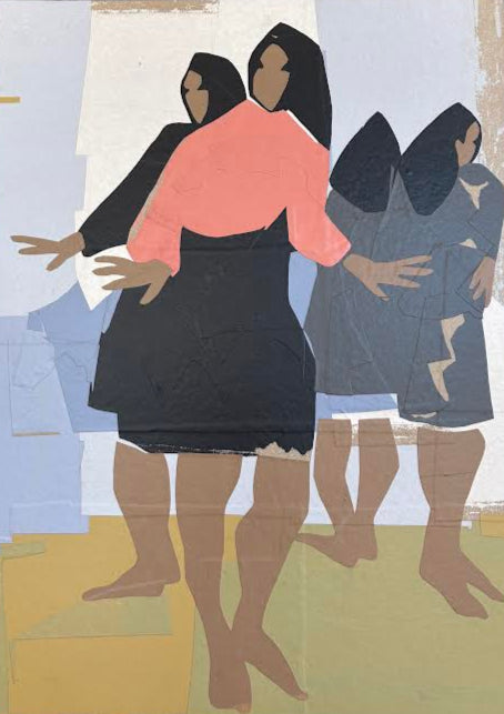 ScotH- Framed Art- "House of Mirrors" 16x21